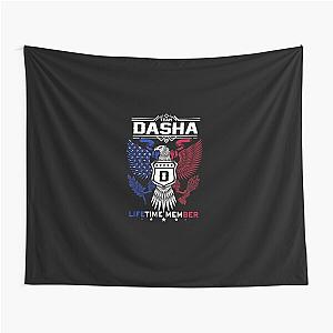 Dasha Name T Shirt - Dasha Eagle Lifetime Member Gift Item Tee Tapestry