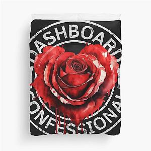 DASHBOARD CONFESSIONAL BAND - Black Duvet Cover