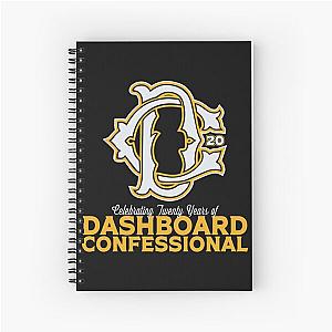 Dashboard Confessional  Spiral Notebook