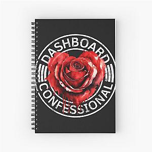 DASHBOARD CONFESSIONAL BAND - Black Spiral Notebook