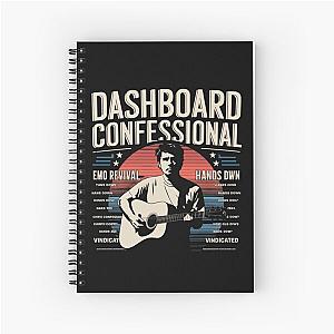 Dashboard Confessional Live Performance Spiral Notebook