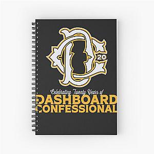 Dashboard confessional logo tour   nyobaklagi essential t shirt Spiral Notebook