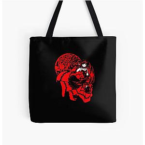 date a live red clock  All Over Print Tote Bag