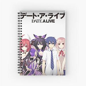 Date A Live ! Characters Spiral Notebook