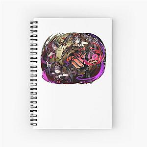 Kurumi Tokisaki - Date a live anime Spiral Notebook