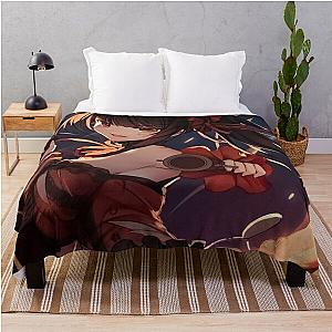 Kurumi Tokisaki Date A Live Anime Waifu Throw Blanket