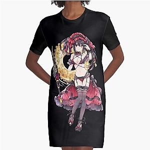 Tokisaki Kurumi - Date a Live Graphic T-Shirt Dress