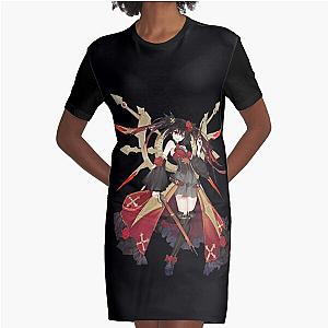 Tokisaki Kurumi - Date a Live Graphic T-Shirt Dress