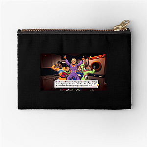 Everything Deserves a Chance Date Everything Zipper Pouches