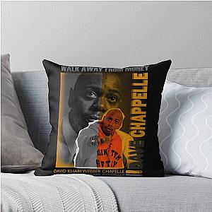 Laughing Through Life: The Wit & Wisdom of Dave Chappelle Throw Pillow