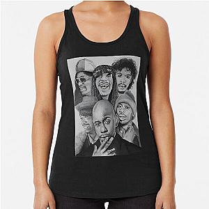 Dave Chappelle Many Face Edition Racerback Tank Top