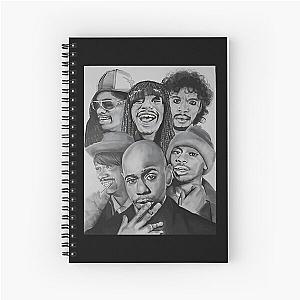 Dave Chappelle Many Face Edition Spiral Notebook