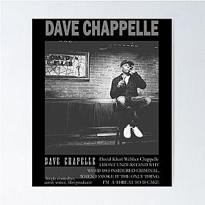 Dave Chappelle On Stage Poster