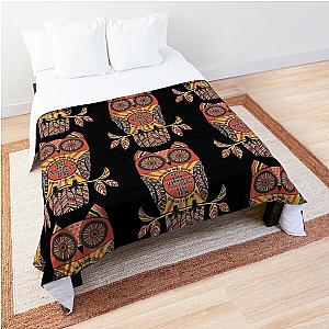 the owl dave matthews Comforter