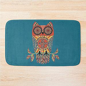 the owl dave matthews Bath Mat