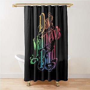 Dave Matthews Band Abtrack Colorful Shower Curtain