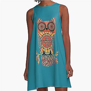 the owl dave matthews A-Line Dress