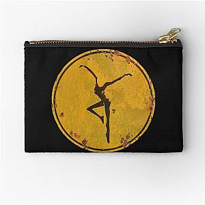 Dave Matthews Band Yellow Firedancer Rusted Metal Sign Zipper Pouch