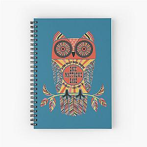 the owl dave matthews Spiral Notebook