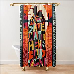 Dave Matthews Cover Shower Curtain