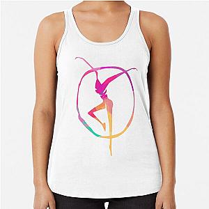 Dave Matthews Band Colorfull Logo Racerback Tank Top