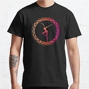 Neon Ombre Firedancer Mandala Dave Matthews Band Classic T-Shirt