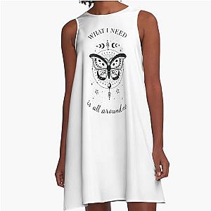 Dave Matthews Lover Gift - Life is Short But Sweet For Certain DMB Lyrics - Fun Dave Matthews A-Line Dress