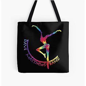 Dave Matthews Tie Dye Design All Over Print Tote Bag