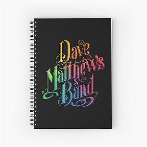 Dave Matthews Band Abtrack Colorful Spiral Notebook