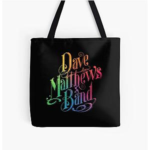 Dave Matthews Band Abtrack Colorful All Over Print Tote Bag