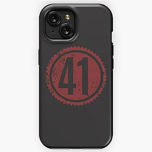 Dave Matthews Band 41 Red Distressed Label iPhone Tough Case