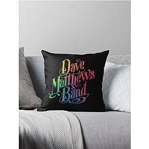 Dave Matthews Band Abtrack Colorful Throw Pillow