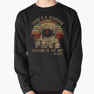 Men Women David Bowie Theres A Atarman    Pullover Sweatshirt