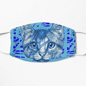 David Bowie Cat Flat Mask