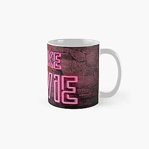 Be Like Bowie NEON EFFECT prints, David Bowie Artwork, Bowie Poster Classic Mug