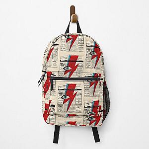 David Bowie Eyes lightning Ziggy Stardust Backpack