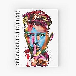 Fadsftdavid Bowie Bowie David Bowie Spiral Notebook