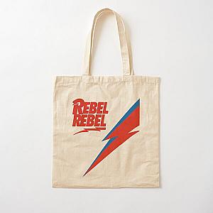 David Bowie Rebel Rebel Cotton Tote Bag