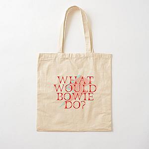 David Bowie - What Would Bowie Do? Cotton Tote Bag