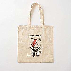 David Bowie Kitty. Ziggy Stardust kitty.  Cotton Tote Bag