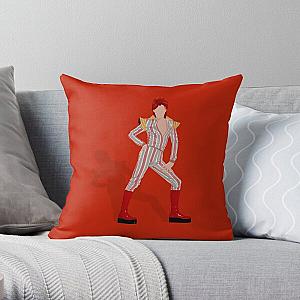 David Bowie - Ziggy Stardust Throw Pillow