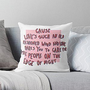 Under Pressure - Queen and David Bowie Throw Pillow