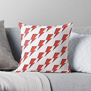 David Bowie - Lightning Throw Pillow