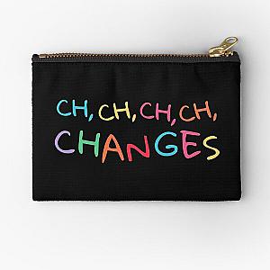 CHANGES - Shirts And Gifts For David Bowie Fans Zipper Pouch