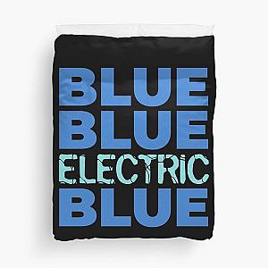 ELECTRIC BLUE - David Bowie Inspired Shirts And Gifts Duvet Cover