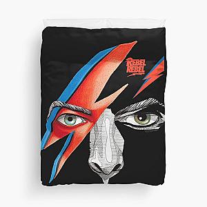 grouping for david bowie lazarus, lazarus david bowie camping Duvet Cover