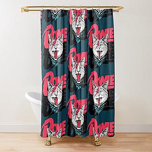 David Bowie Cat  Shower Curtain