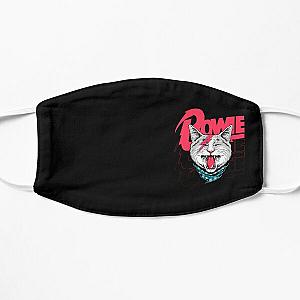 David Bowie Cat  Flat Mask