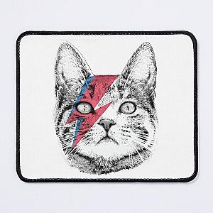 Ziggy Stardust Cat , David Bowie, Wo Mouse Pad