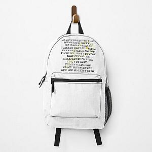 Advice From David Bowie  Backpack